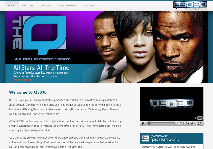 A great web design by Alfred Fox, Kansas City, KS: 