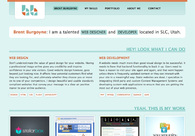 A great web design by Brent Burgoyne, Salt Lake City, UT: 