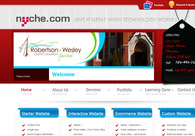 A great web design by nyche software solutions, Edmonton, Canada: 