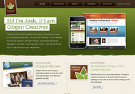 A great web design by Origen Creatives, Eugene, OR: 