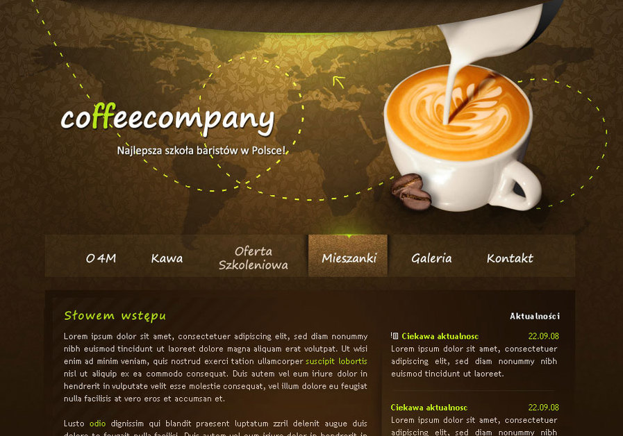 A great web design by Sansana Design, Warsaw, Poland: 