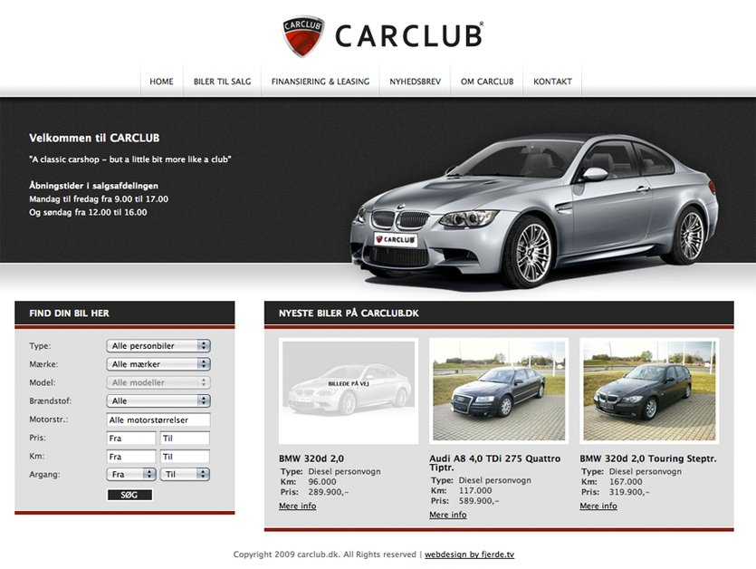 A great web design by fjerde.tv, Copenhagen, Denmark: 