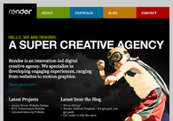 A great web design by Render, Baltimore, MD: 
