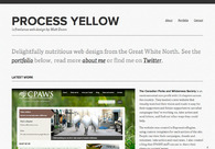 A great web design by Process Yellow, Toronto, Canada: 
