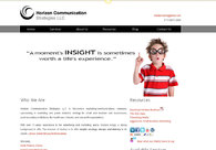 A great web design by Horizon Communication Strategies LLC, Minneapolis, MN: 