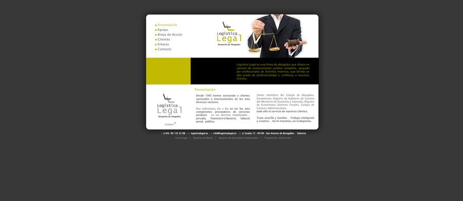 A great web design by inkieto.com, Valencia, Spain: 