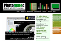 A great web design by Photogenec Design LLC, Los Angeles, CA: 