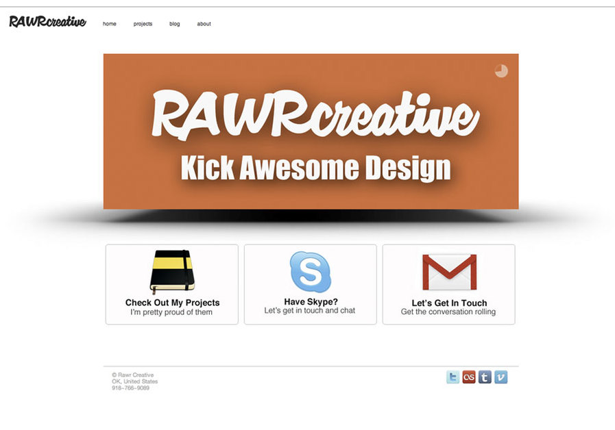 A great web design by Rawr Creative , Bartlesville, OK: 