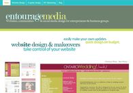 A great web design by Jennifer Goulden, EntourageMedia.ca, Toronto, Canada: 