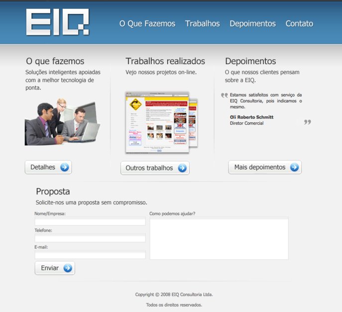 A great web design by EIQ Consultoria, Sao Paulo, Brazil: 