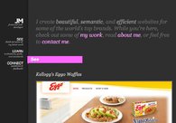 A great web design by Josh Minnich, Chicago, IL: 