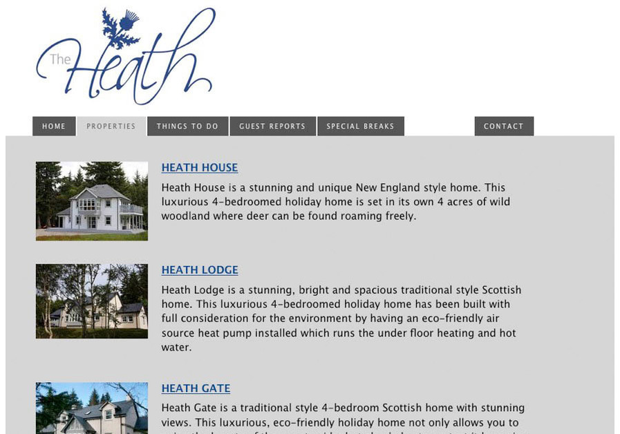 A great web design by Simply Excited, Inverness, United Kingdom: 