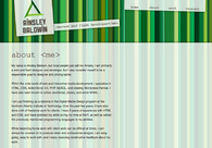 A great web design by Ainsley Baldwin, Edmonton, Canada: 