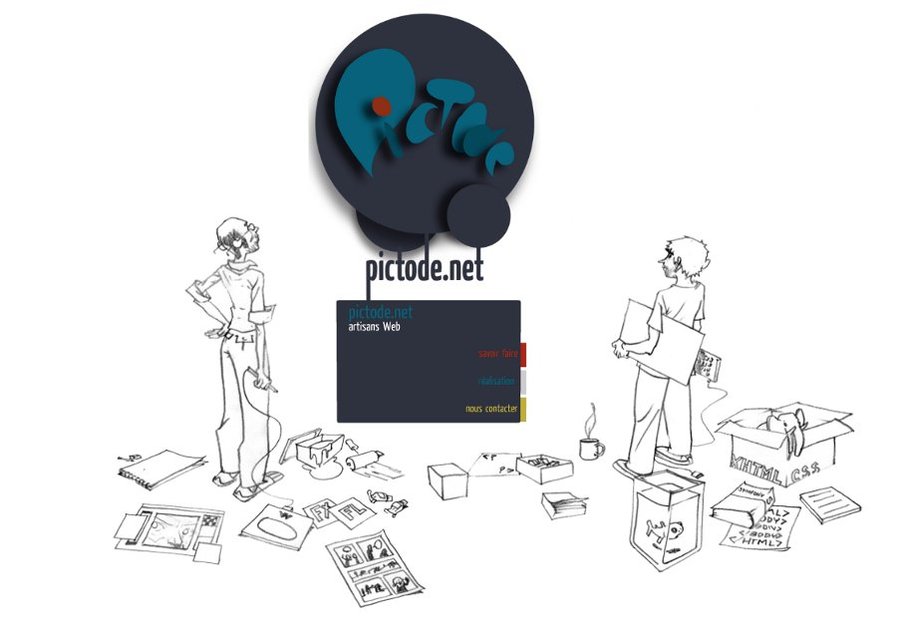 A great web design by Pictode, artisans web, Toulouse, France: 