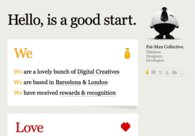 A great web design by Fat-Man Collective, London, United Kingdom: 