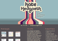 A great web design by Kate Hedgpeth, Boston, MA: 