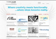 A great web design by THOMAS ALAN design agency, Chicago, IL: 