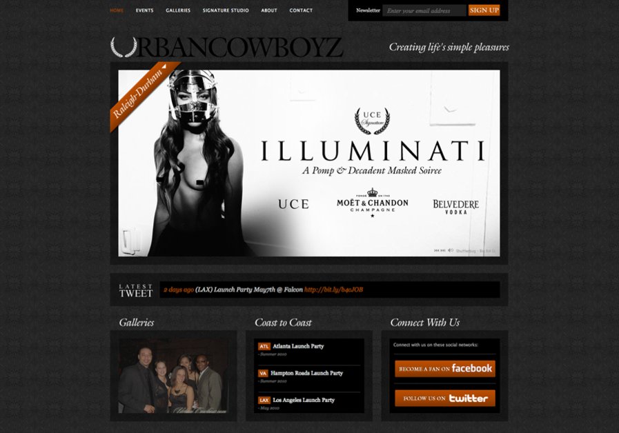 A great web design by CalvinLloyd.com, Charlotte, NC: 