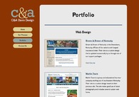 A great web design by C&A Davis Design, Lexington, KY: 