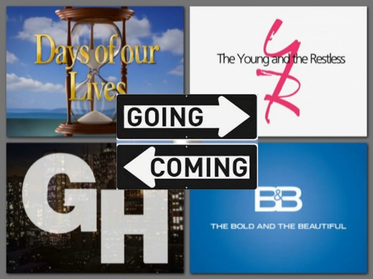 Y&R, B&B, DOOL and GH Comings And Goings Week Of September 4 to 8