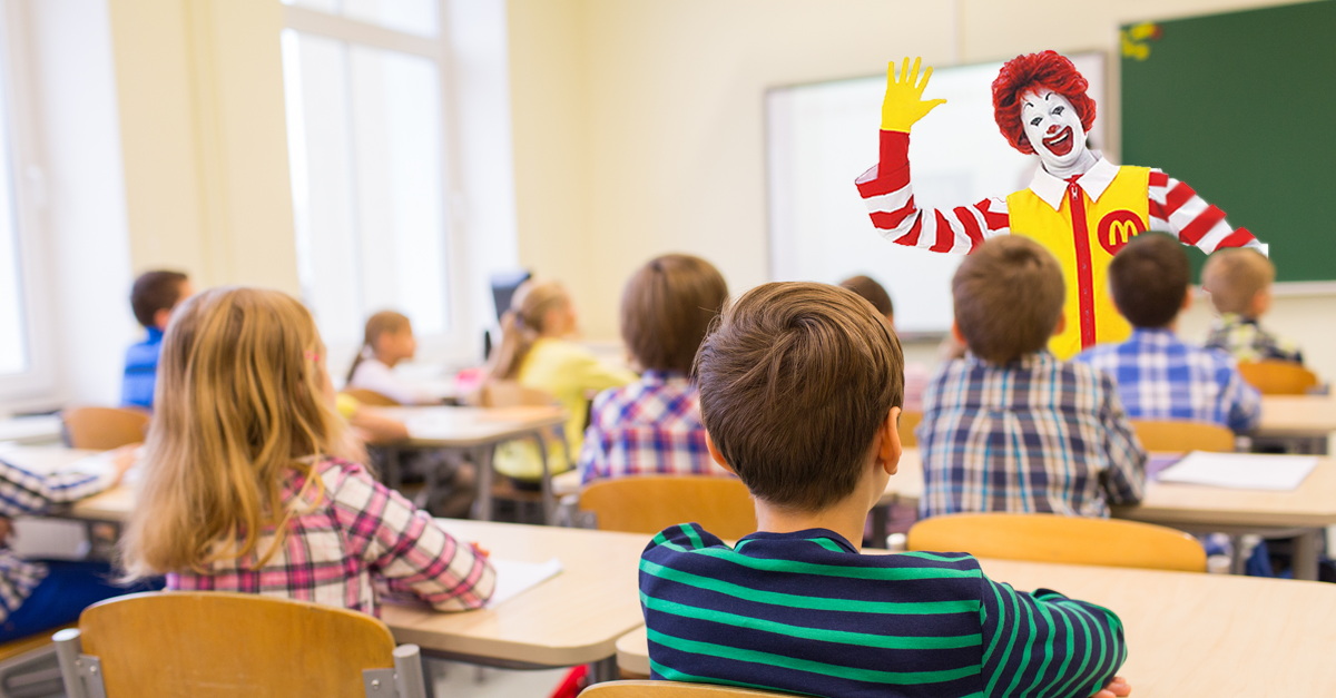 McDonald's McTeachers are using public schools to market junk food to