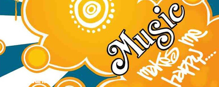 Music makes me happy