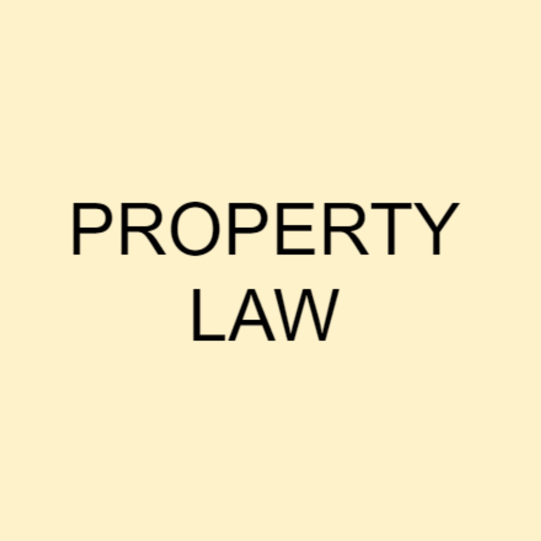 Property Law