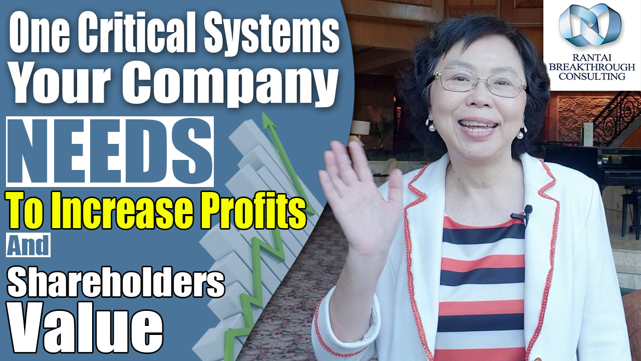 One Critical Systems Your Company Needs To Increase Profits and Shareholders Value episode artwork
