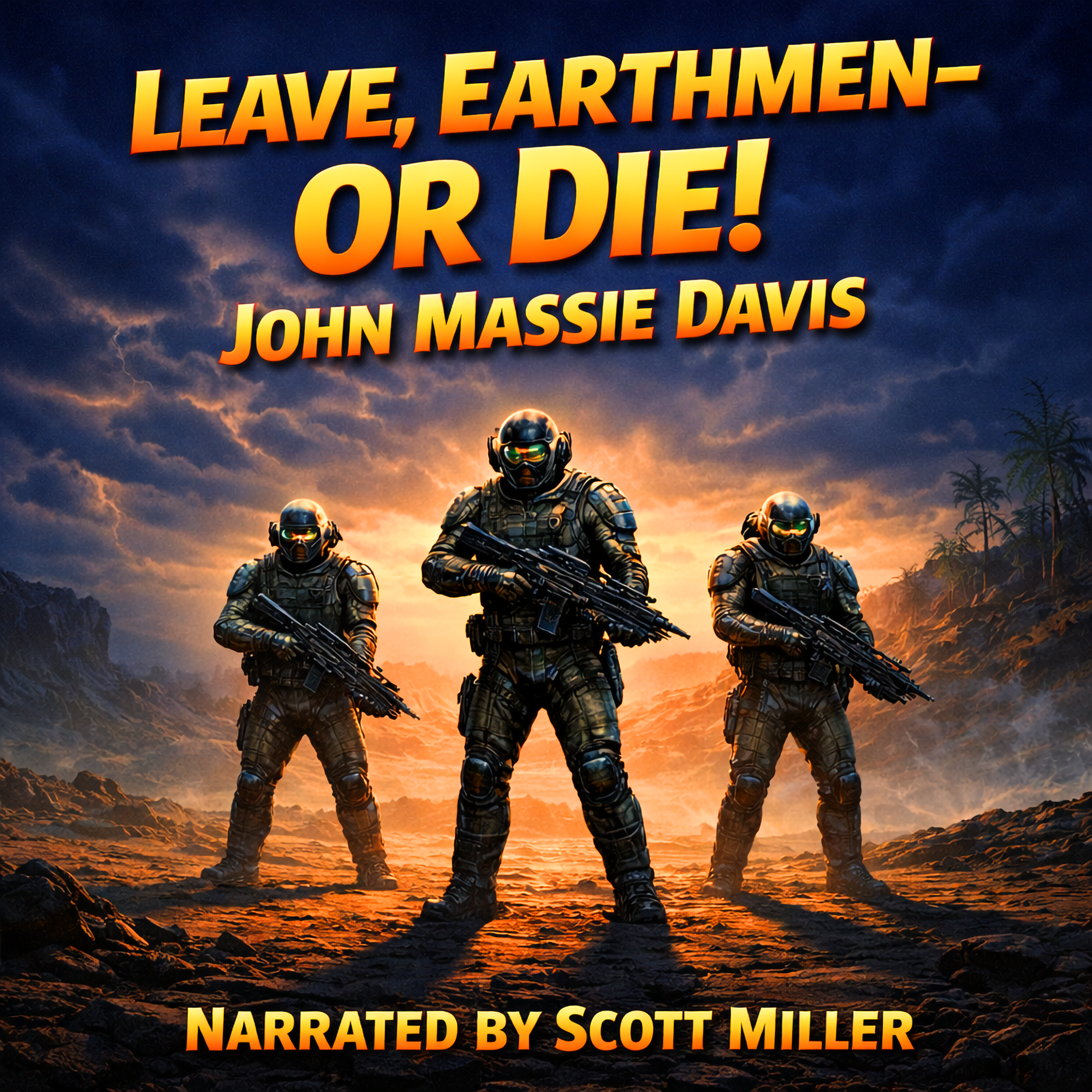 Leave Earthmen or Die! by John Massie Davis
