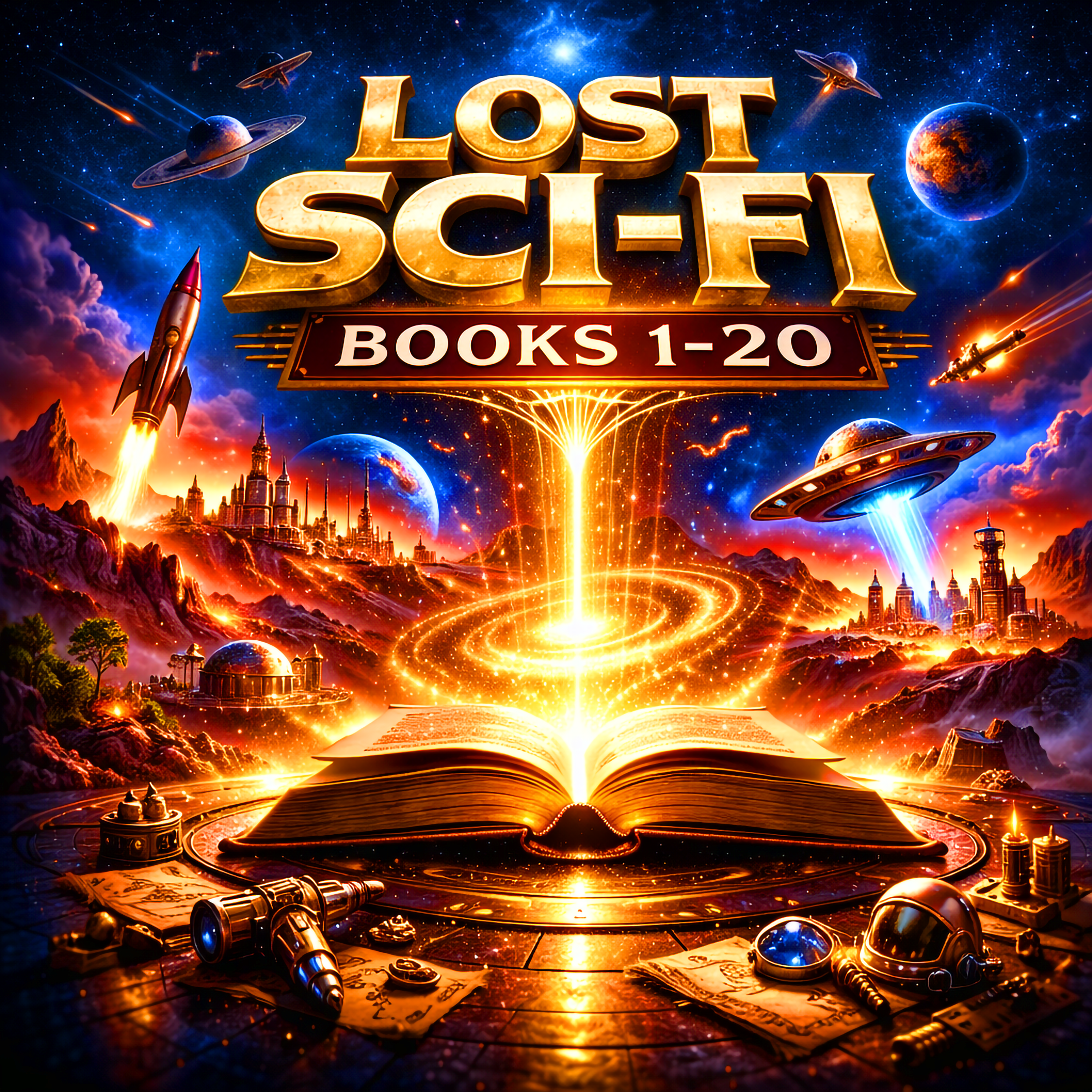 Lost Sci-Fi Books 1 thru 20