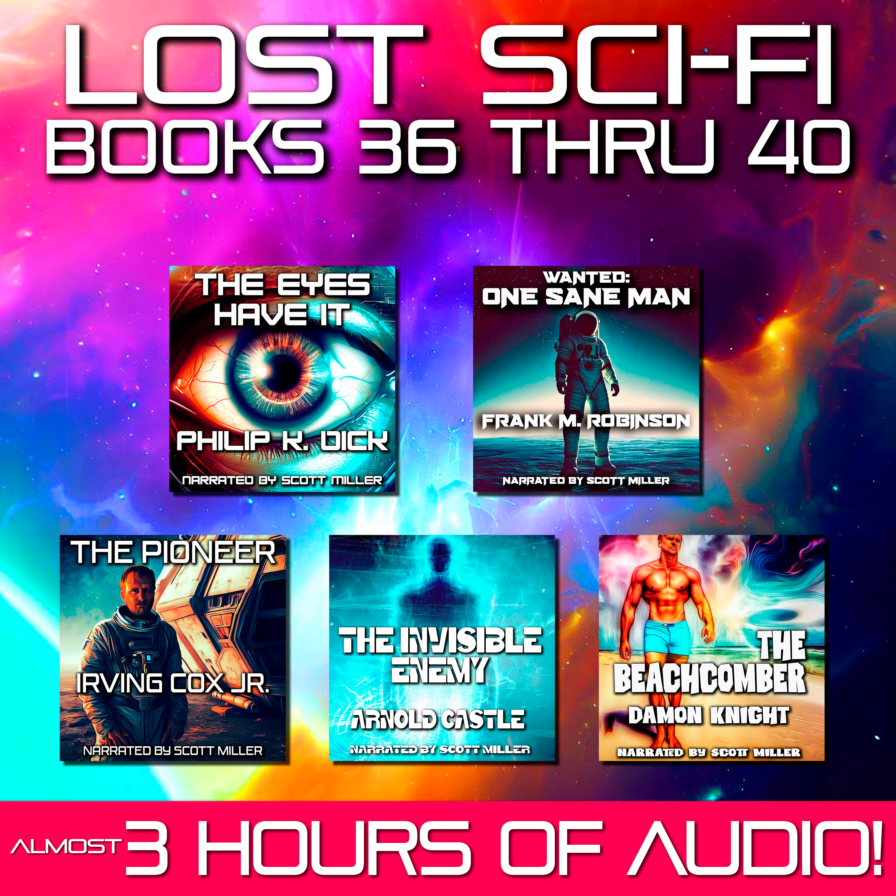 Lost Sci-Fi Books 36 thru 40 