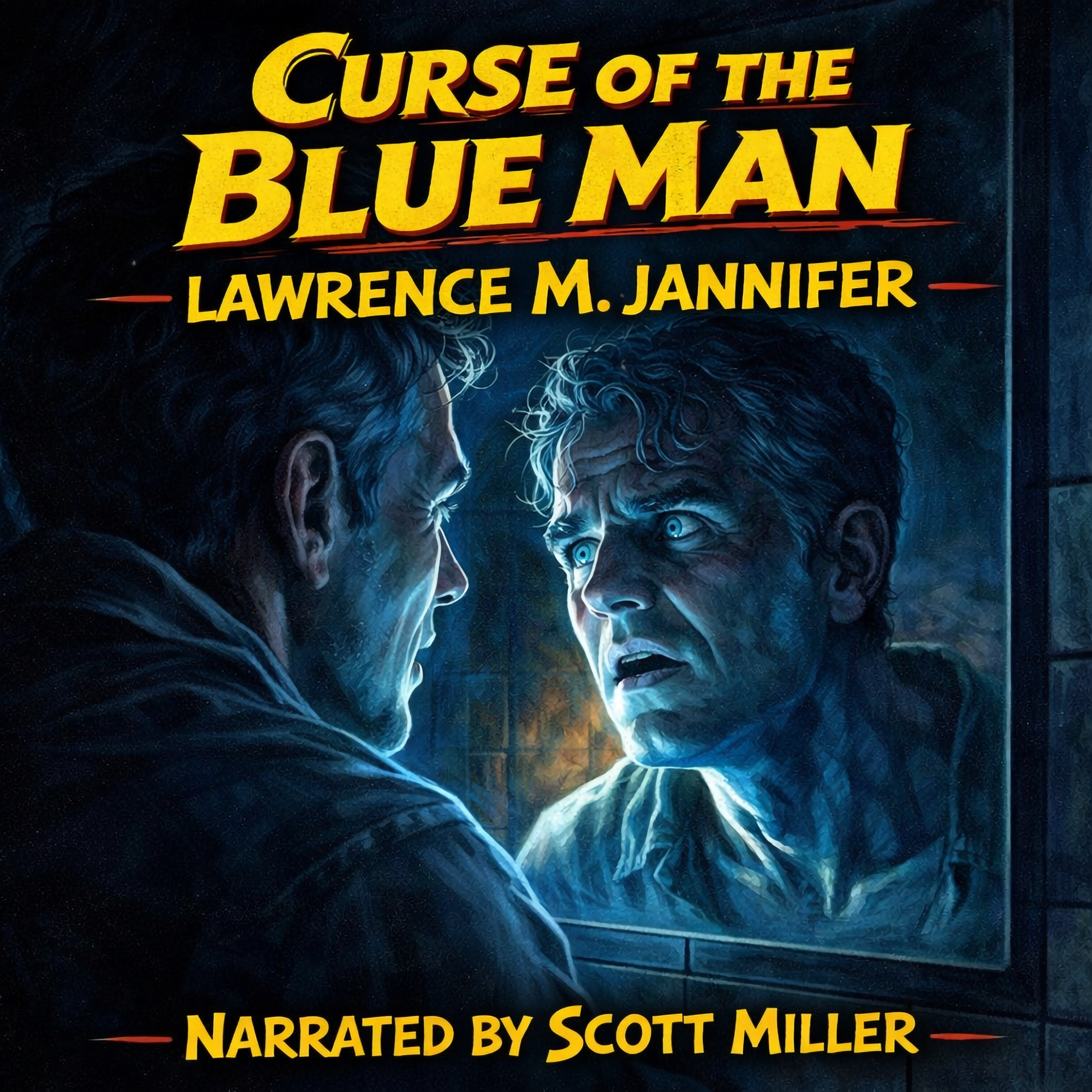 Curse of the Blue Man by Lawrence M. Jannifer