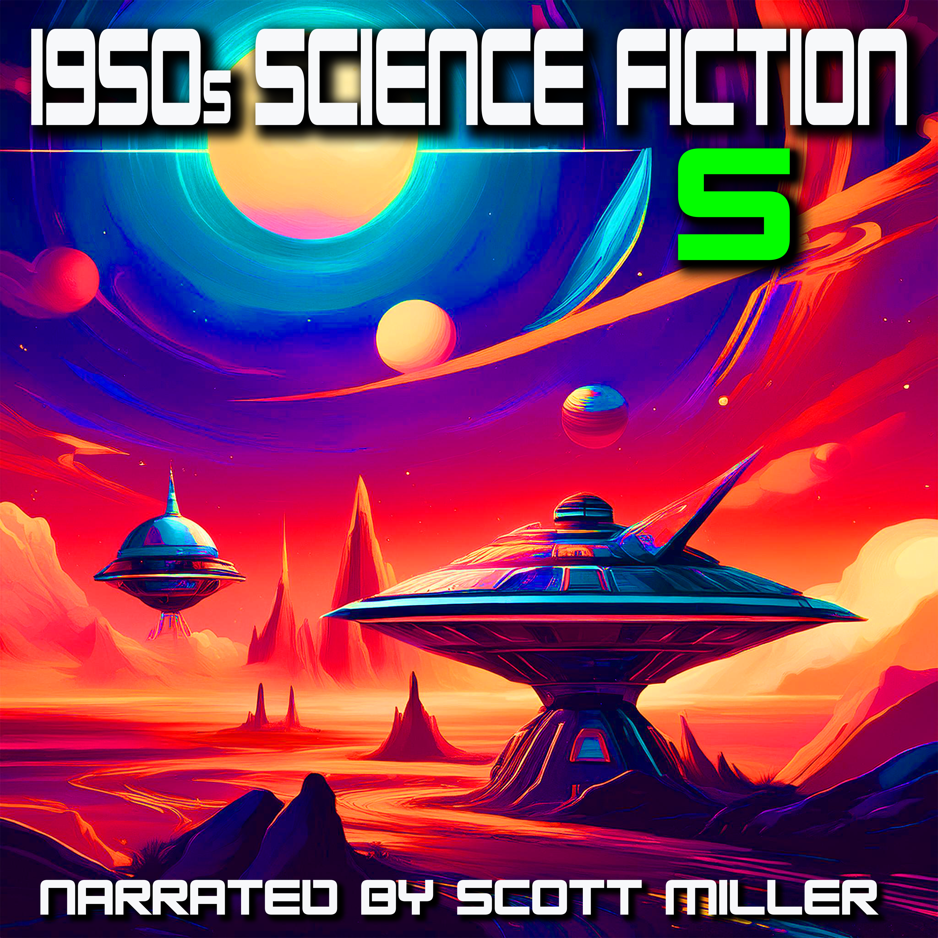1950s Science Fiction 5 - 19 Classic Science Fiction Short Stories From the 1950s