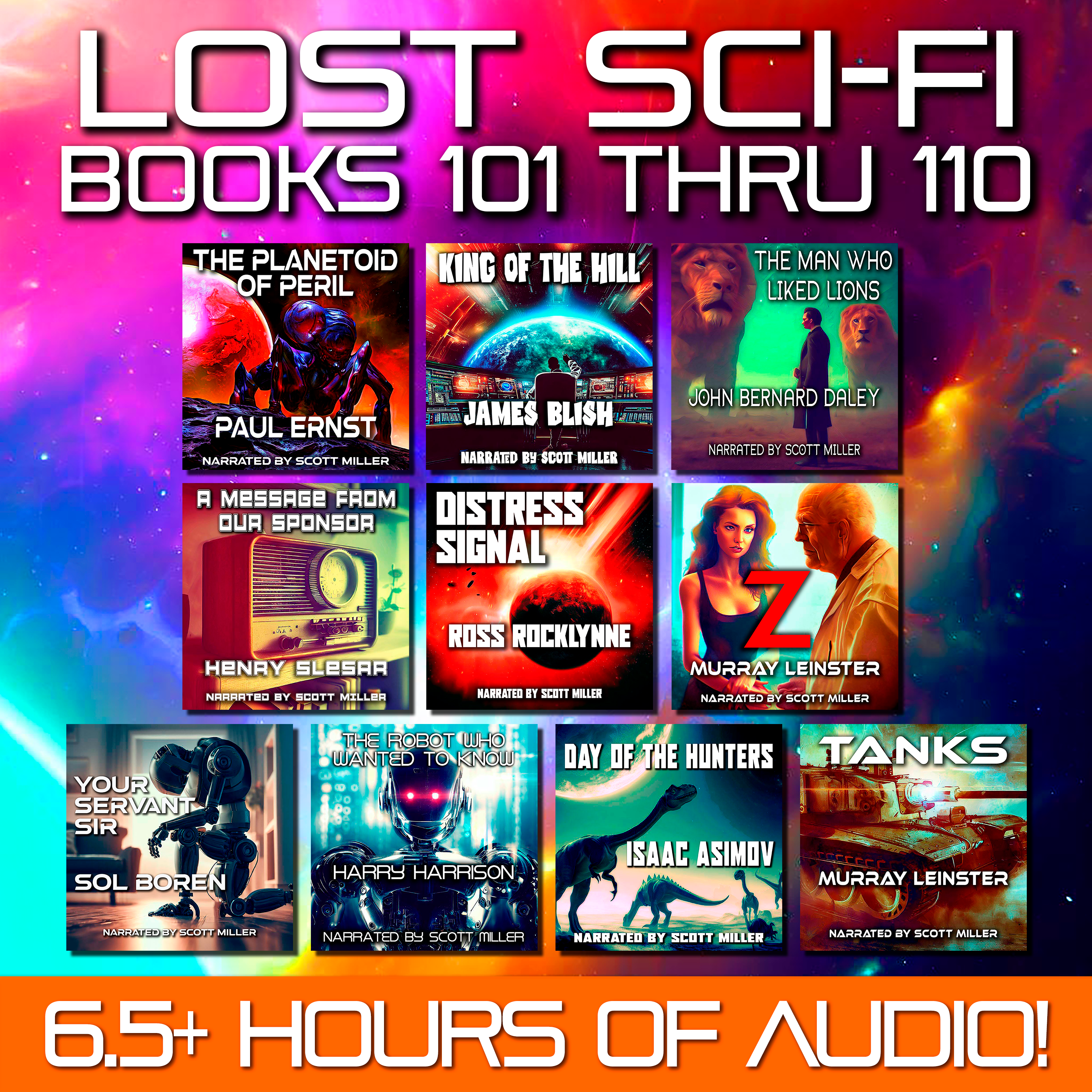 Lost Sci-Fi Books 101 thru 110