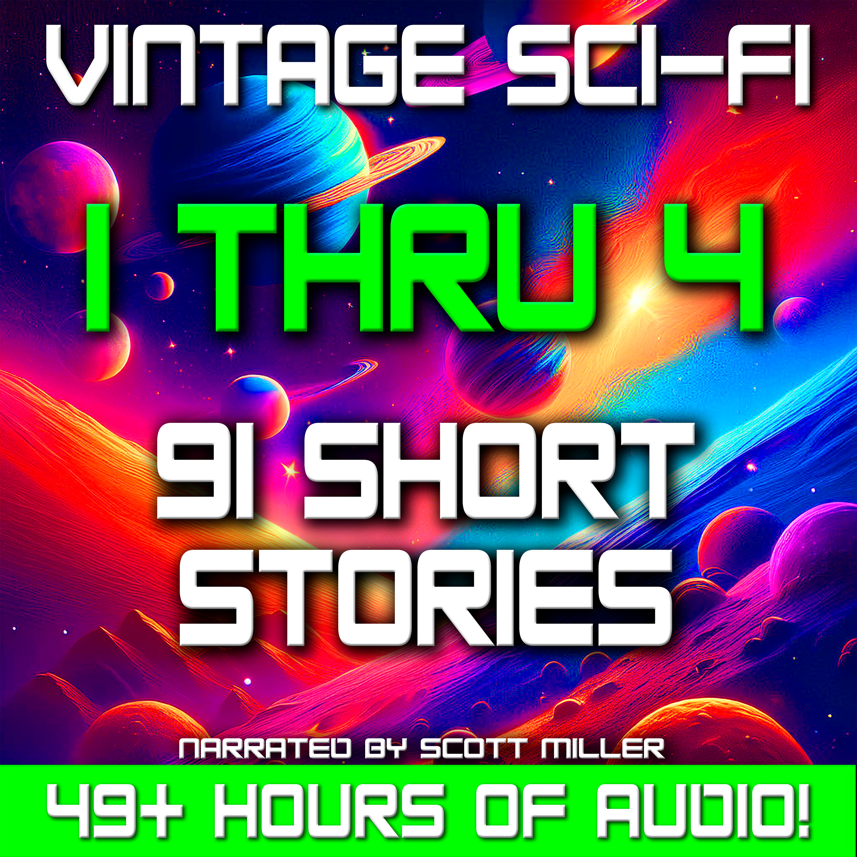 Vintage Sci-Fi 1 thru 4