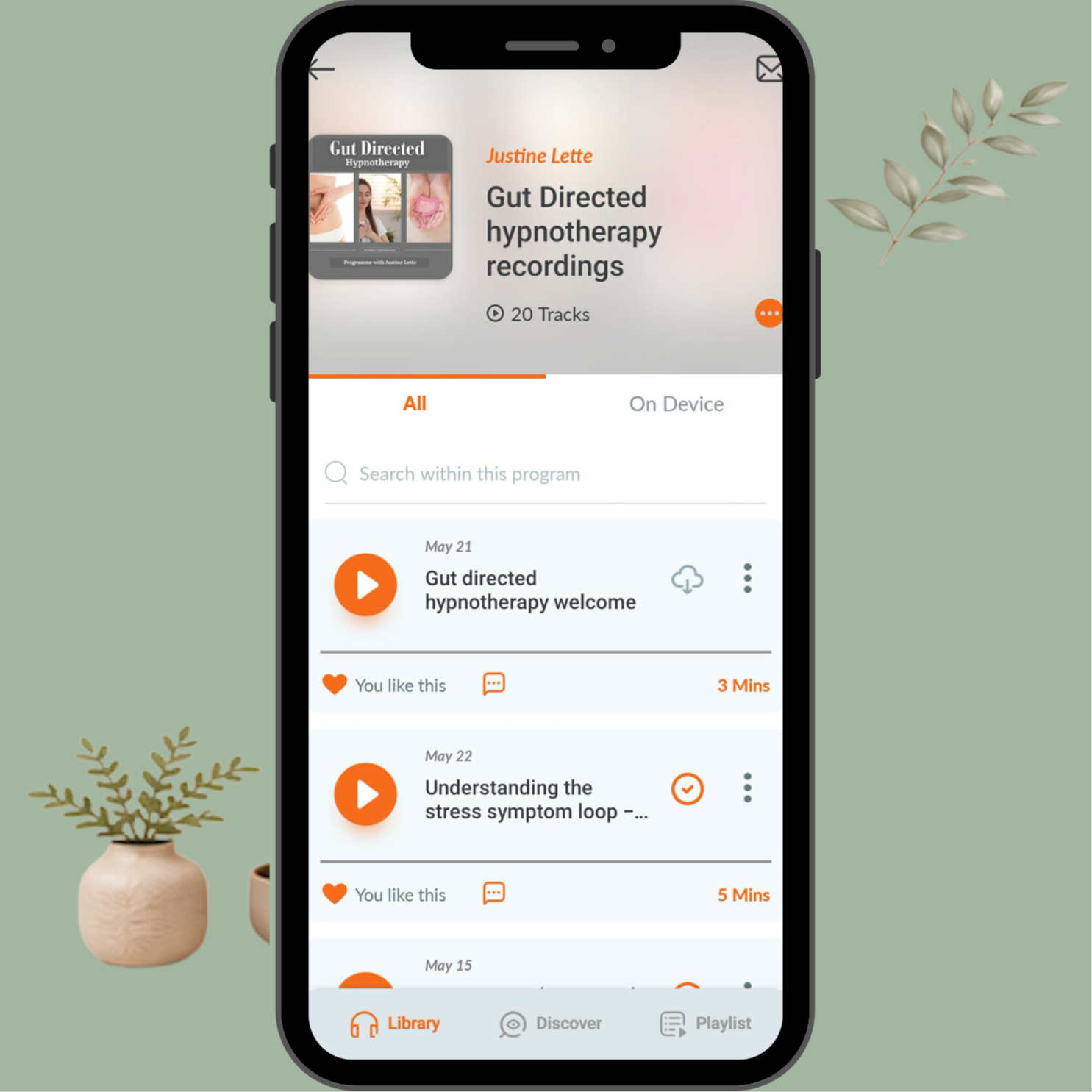Gut Directed hypnotherapy recordings