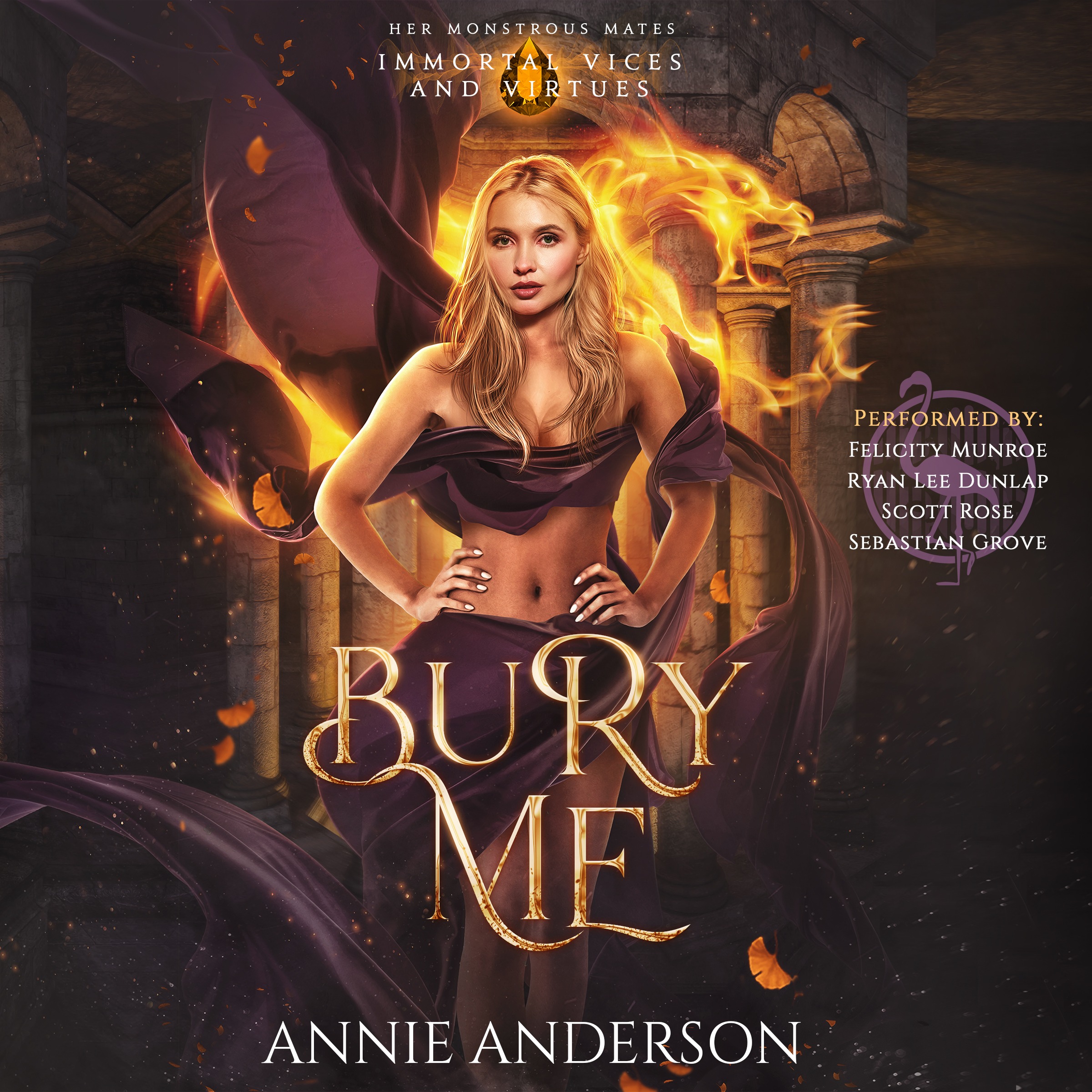Bury Me (Immortal Vices and Virtues: Her Monstrous Mates, #6)