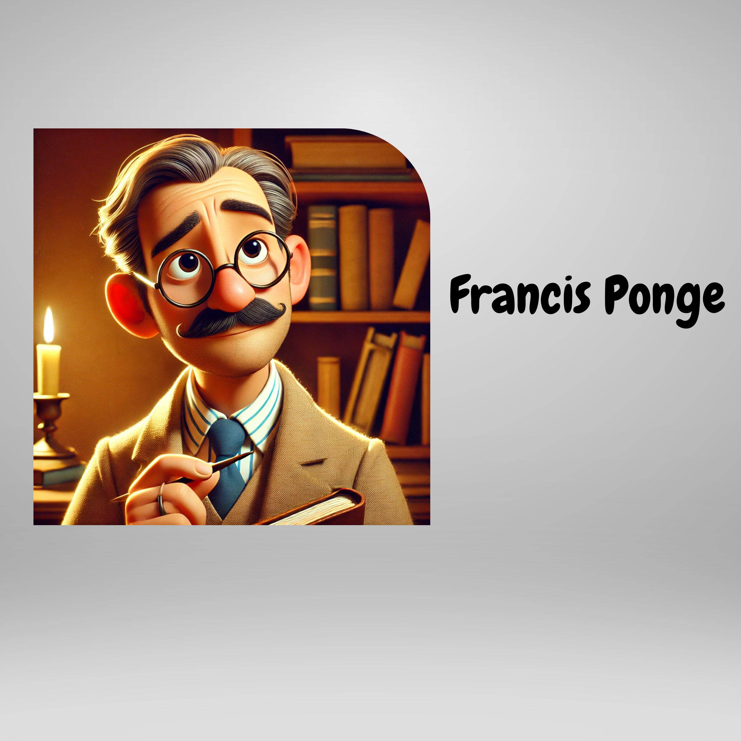 26 LastMinute : La Rage de l'Expression de Francis Ponge