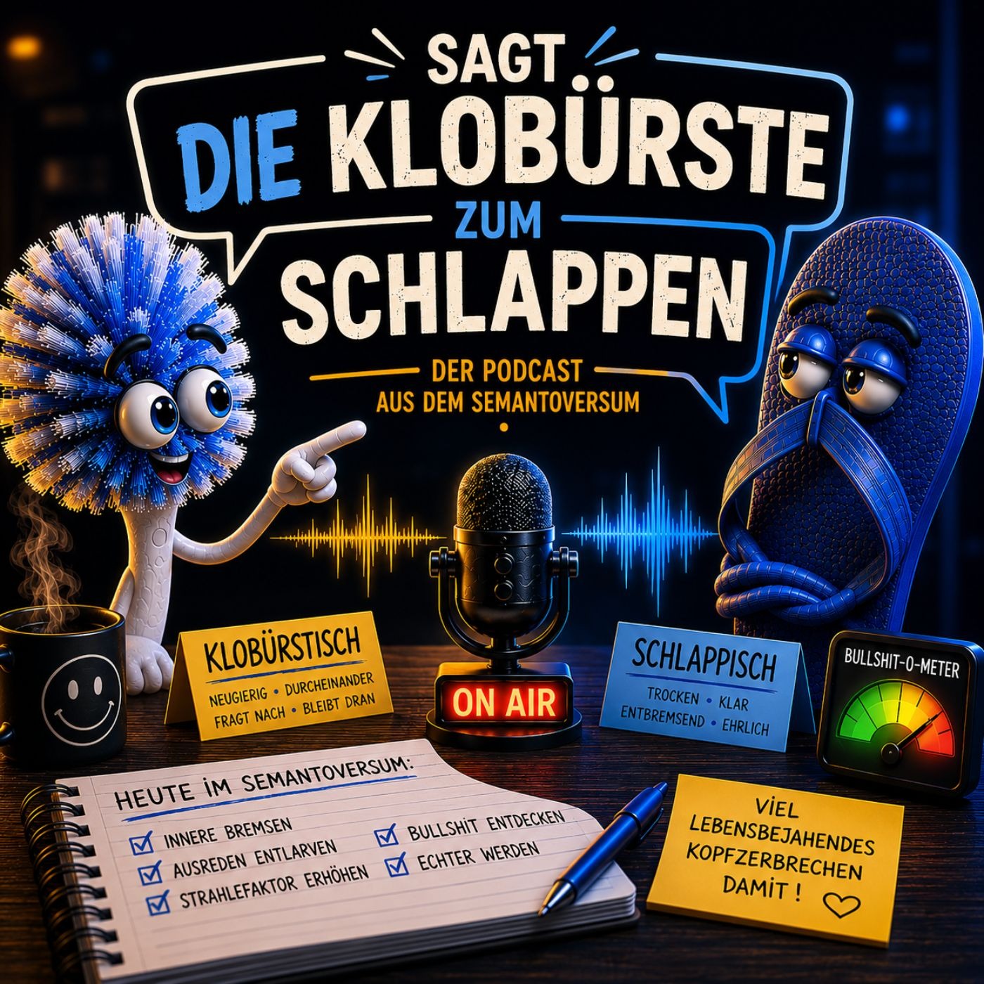 "Sagt die Klobürste zum Schlappen…"