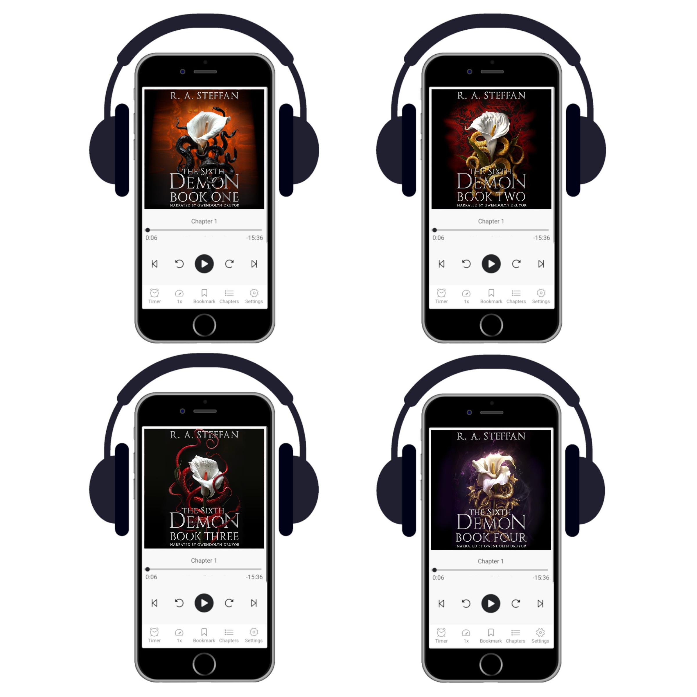The Sixth Demon: Books 1-4