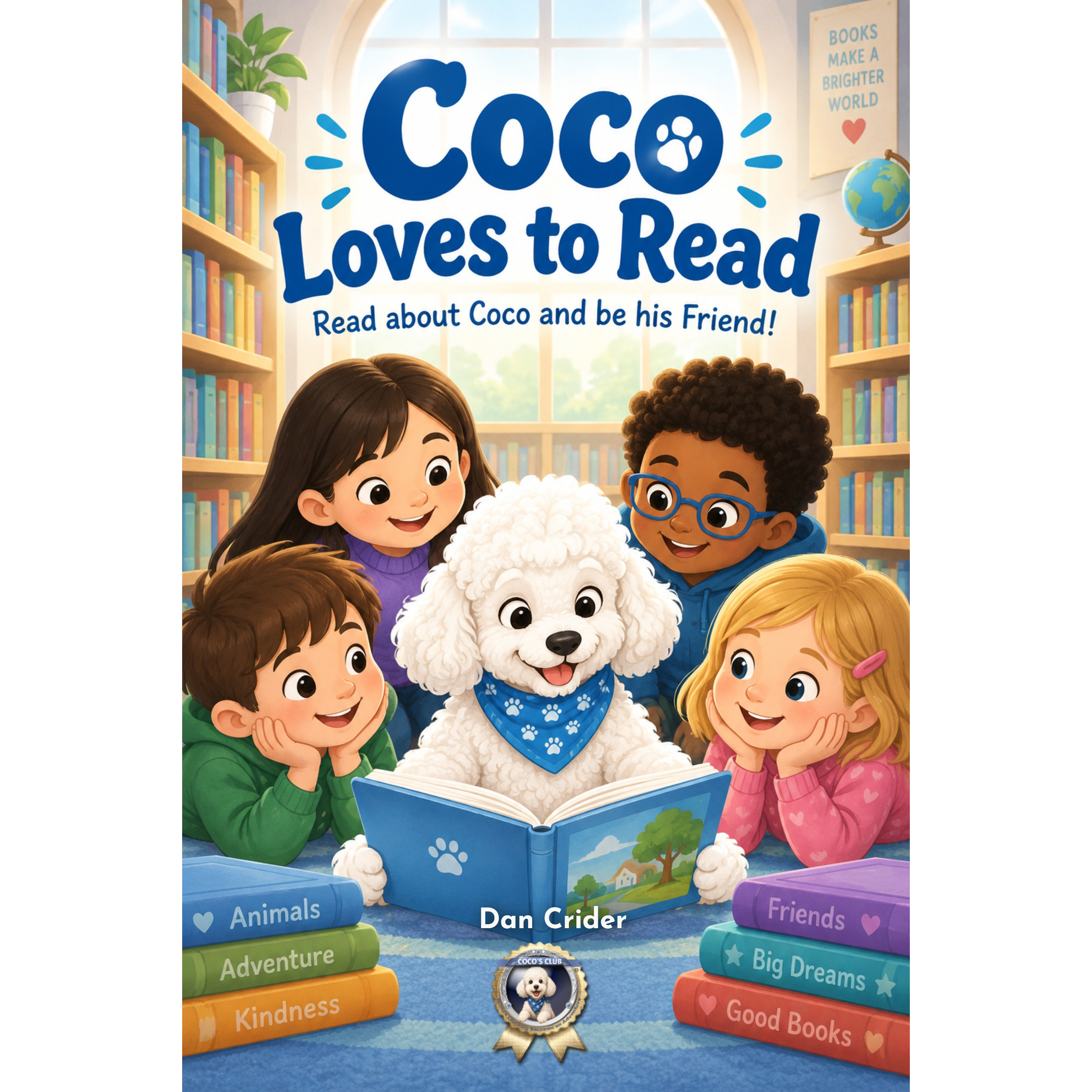 Coco Loves to Read (audiobook for children)