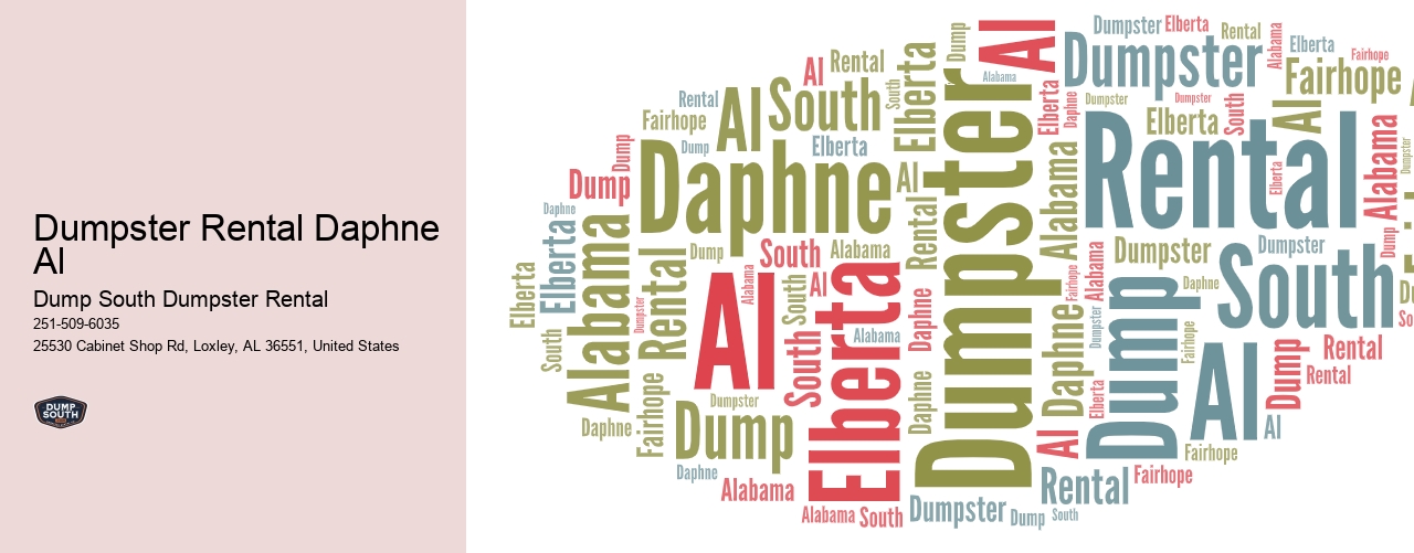 Dumpster Rental Daphne Al