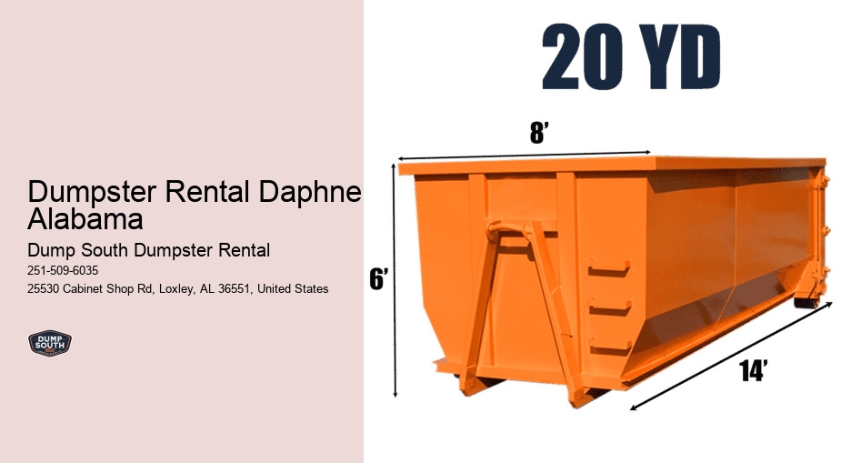 Dumpster Rental Daphne Alabama