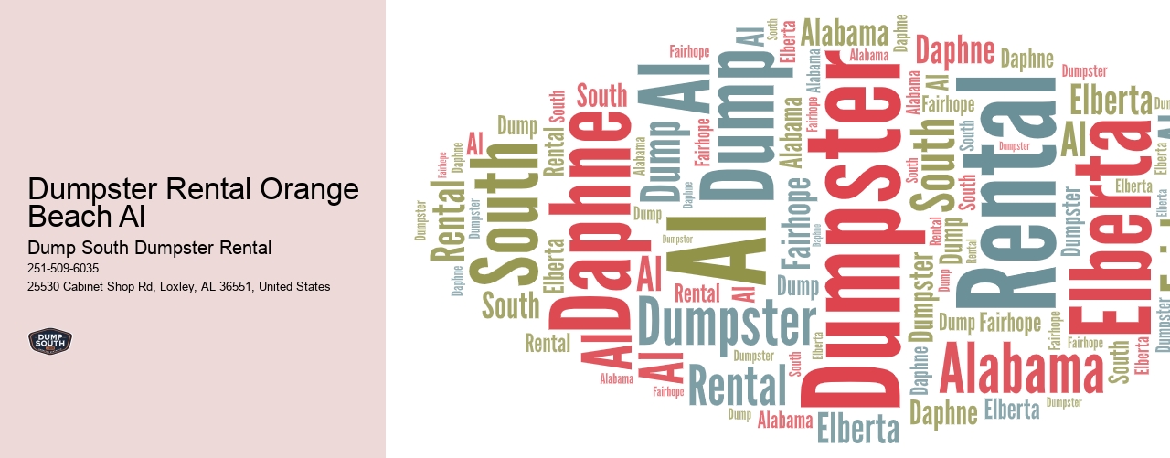 Dumpster Rental Orange Beach Al