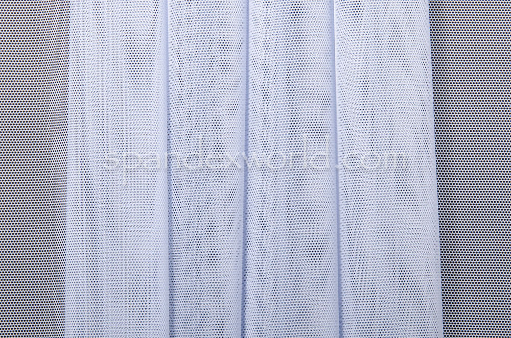 Stretch Solid Mesh (Light sky blue)