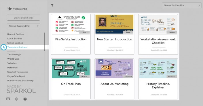 Explainer video templates