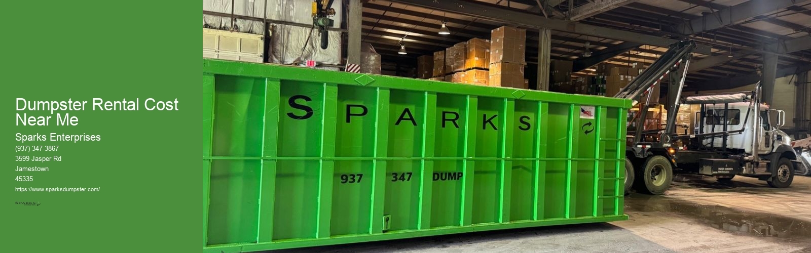 Dumpster Rental Cost Near Me