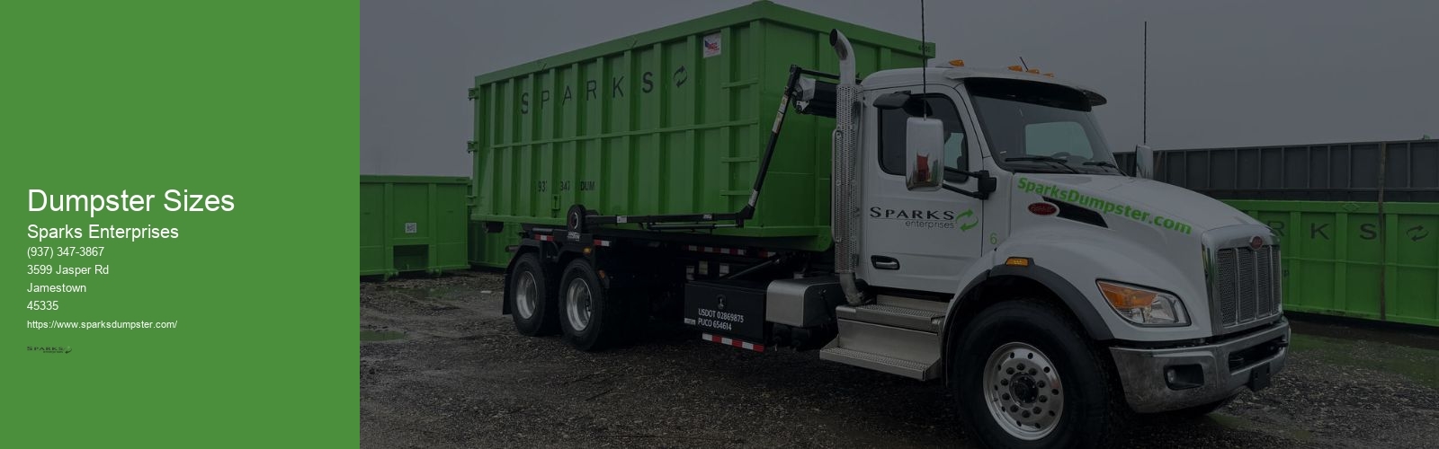 Dumpster Sizes