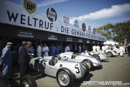 The 2012 Goodwood Revival historic motorsport and aviation event
