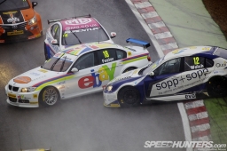 The final round of the 2012 British Touring Car Championship at Brands Hatch in Kent